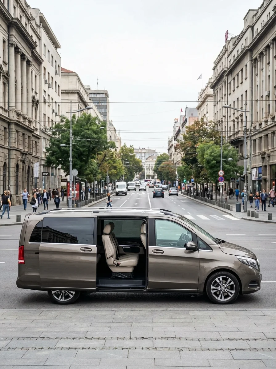 Minivan 7 Seater Rental in Belgrade