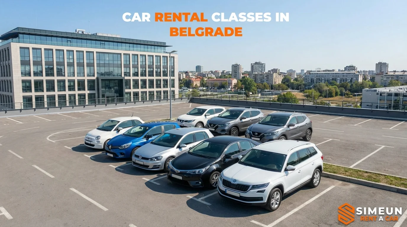 CAR RENTAL CLASSES IN BELGRADE